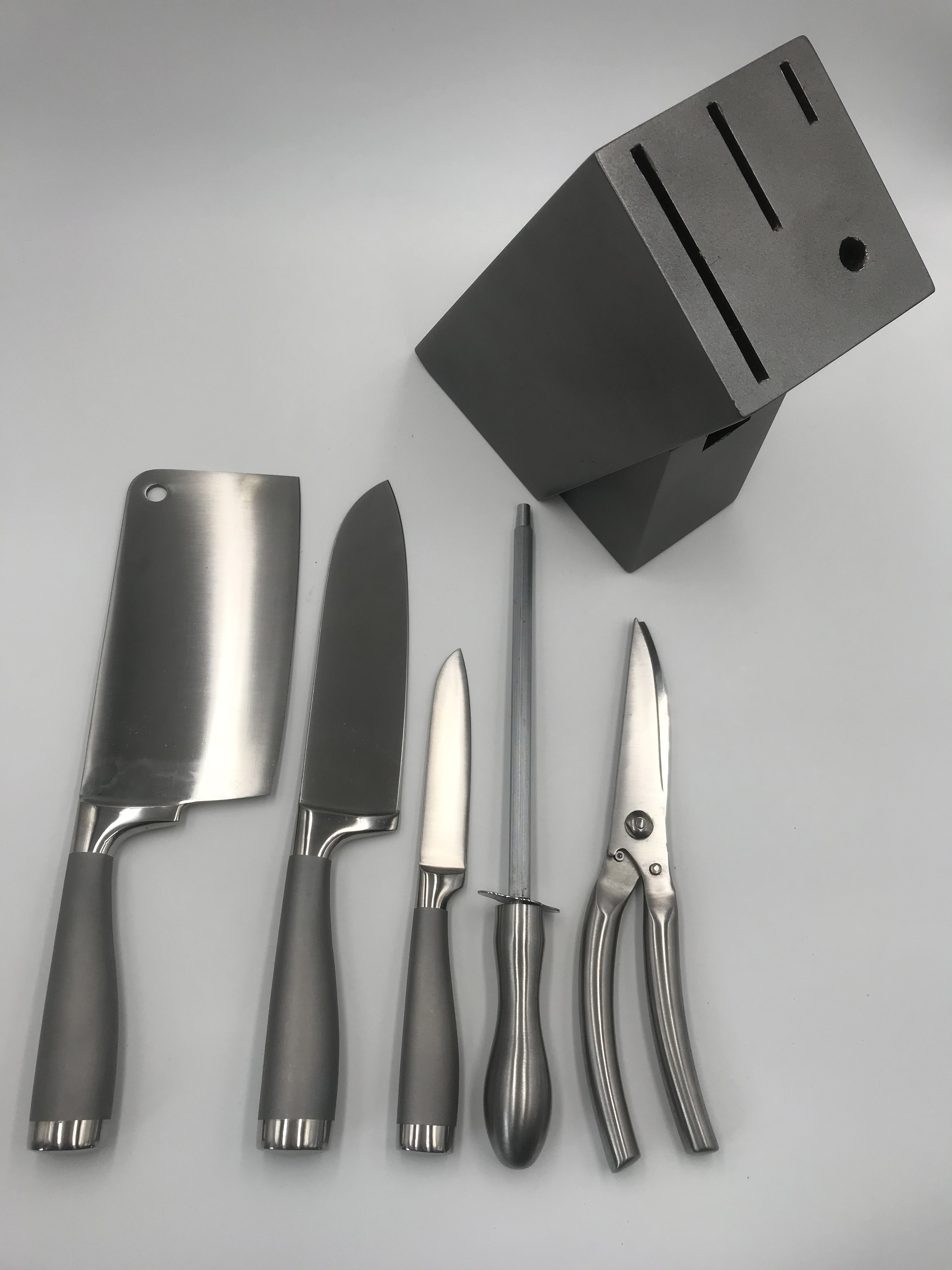 6 Pieces Kitchen Knife Set