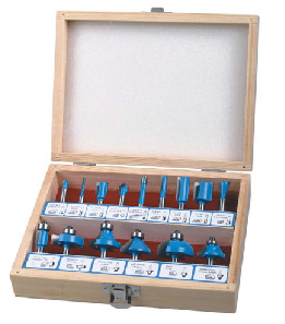 15pcs Router Bit Set