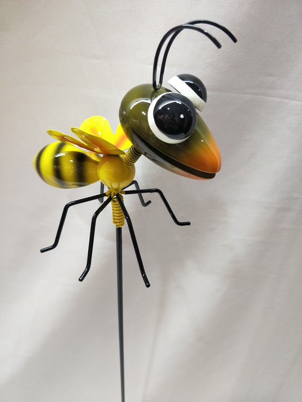 Garden Metal Bee Stick