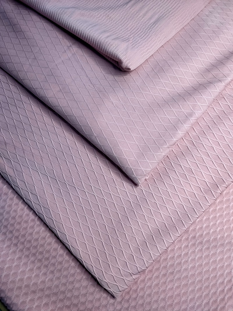 Polyester Spandex Jacquard