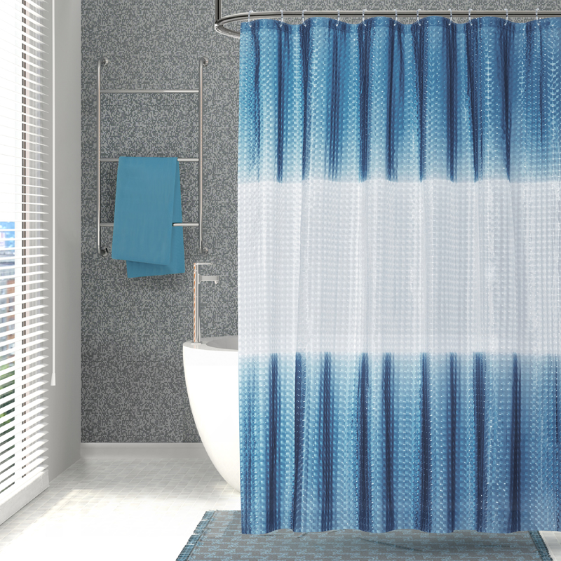 Ombre 3d Shower Curtain