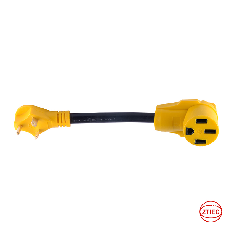 RV dogbone adpter cord 30A to 50A
