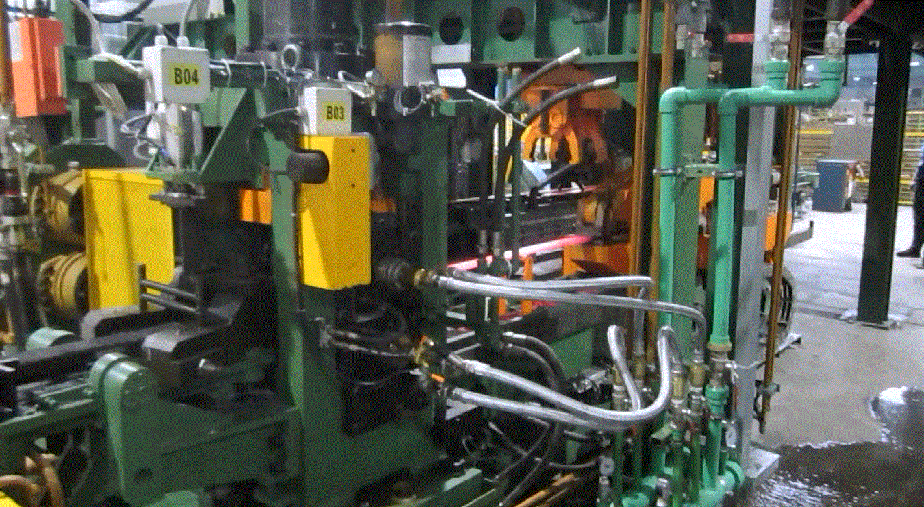 leaf spring parabolic rolling