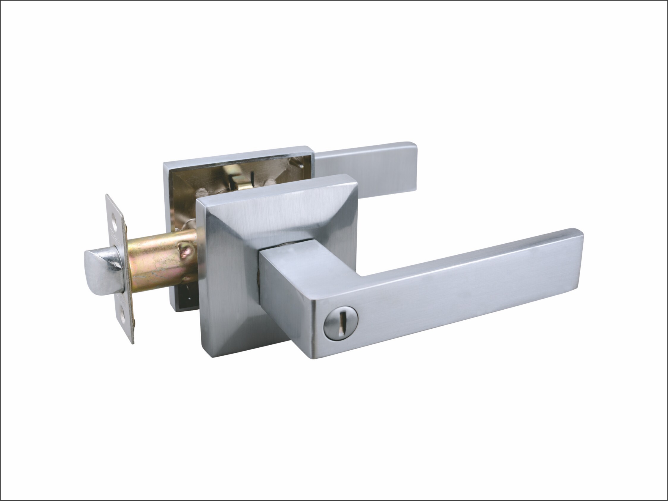 Tubular lever lockset(privacy function)