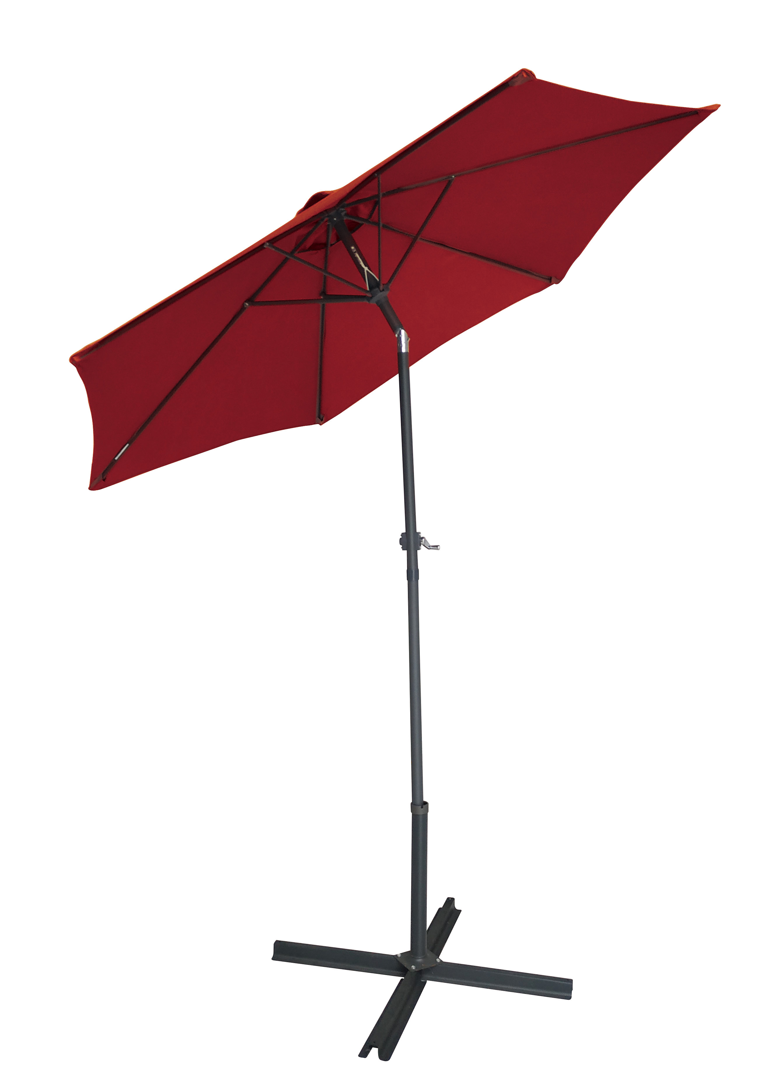 2.7M umbrella with crank & tilt