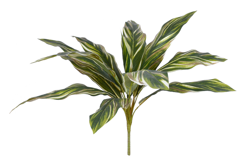 G700F-12 fabric green leaves bush x12