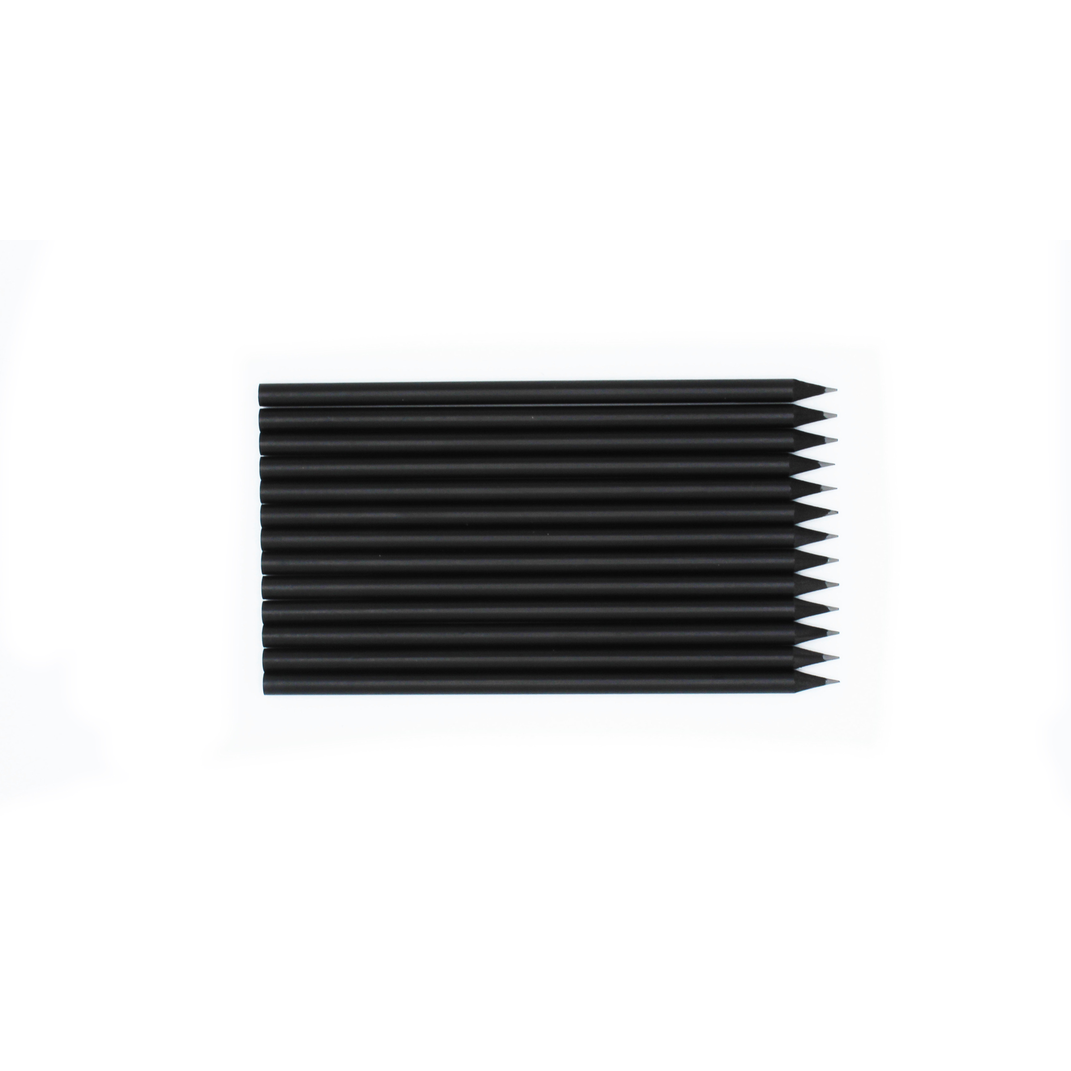 black wood HB pencil