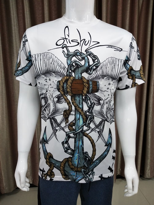 High Quality Eco Friendly Men Running Custom Sublimation T Shirts