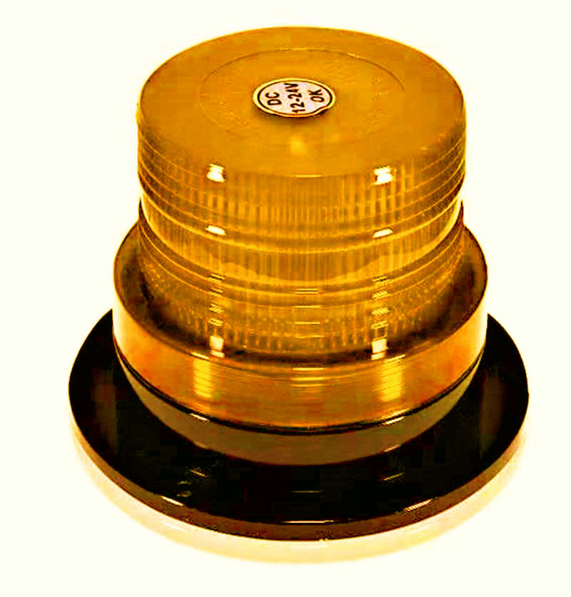 Yellow LED Warning Light for Heavy Duty Rotating Beacon Flash Light
