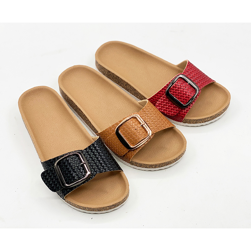 Soft Single buckles Classic Women's Cork Sandals