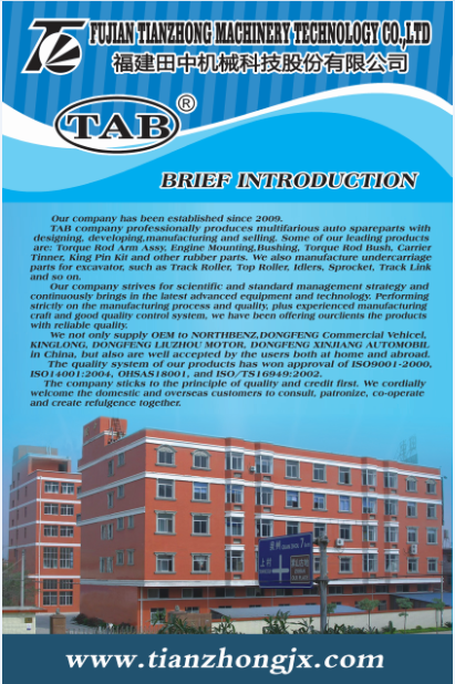 Fujian Tanaka Machinery Technology Co., Ltd. – engine shock absorber 1