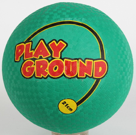 rubber playground ball