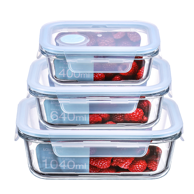 glass food storage container