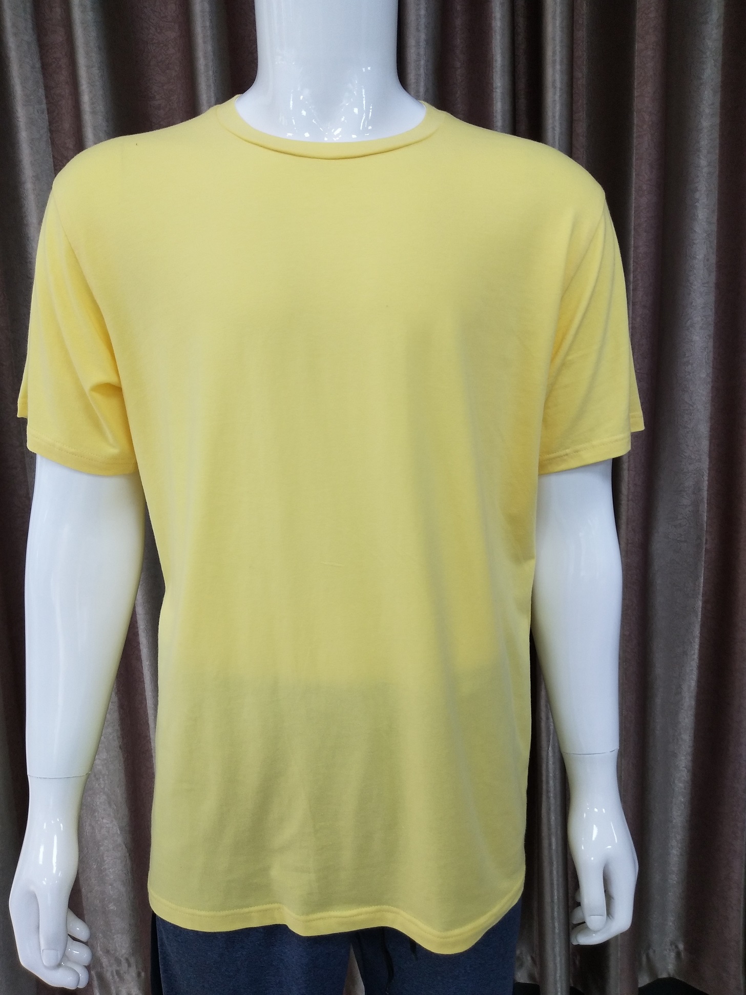150gsm CVC 60% cotton 40% polyester pullover T shirt