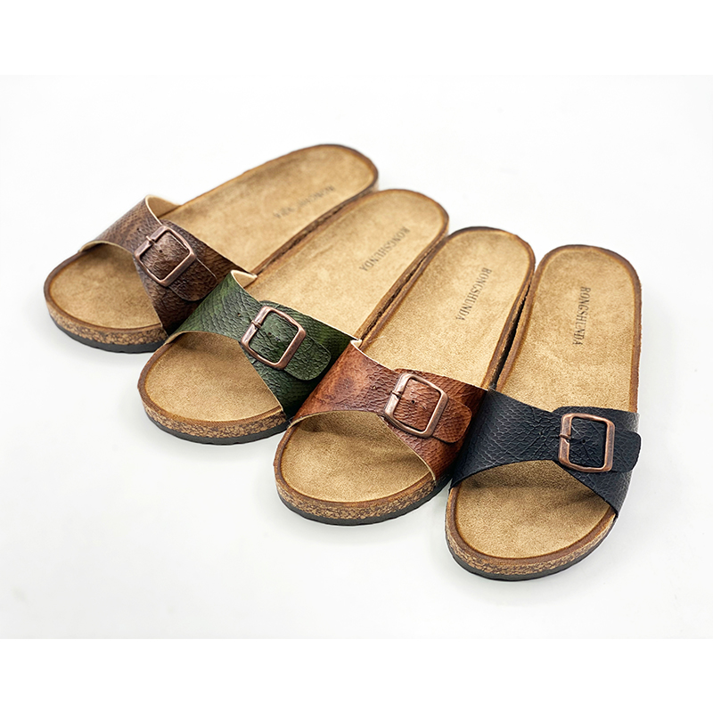 Soft Single buckles Classic Women's Cork Sandals