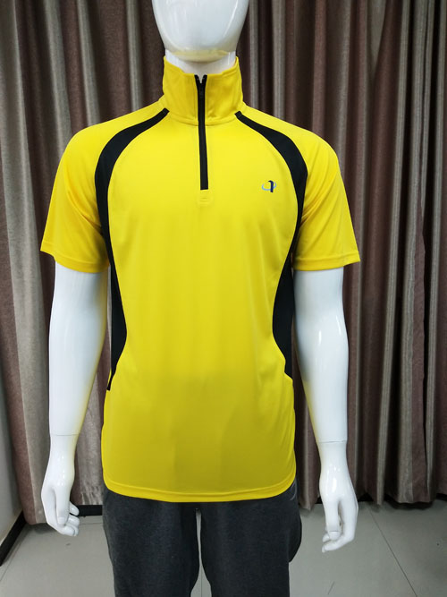 Qzip Shirt Wth Panels