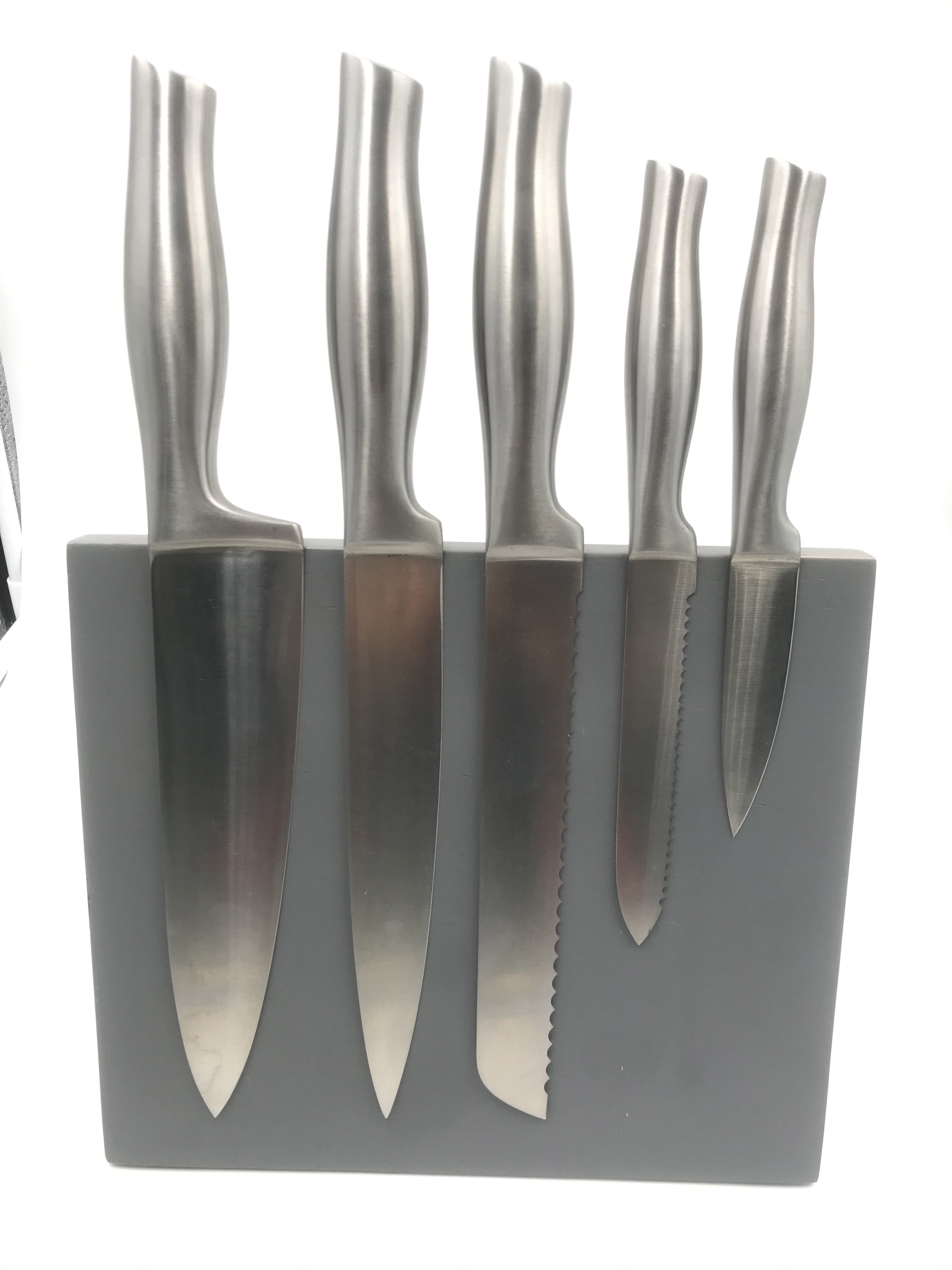 6 Pieces Hollow Handle Kitchen Knife Set