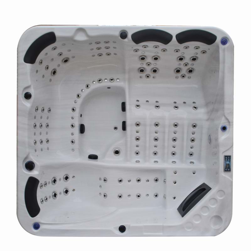 Outdoor massage bathtub