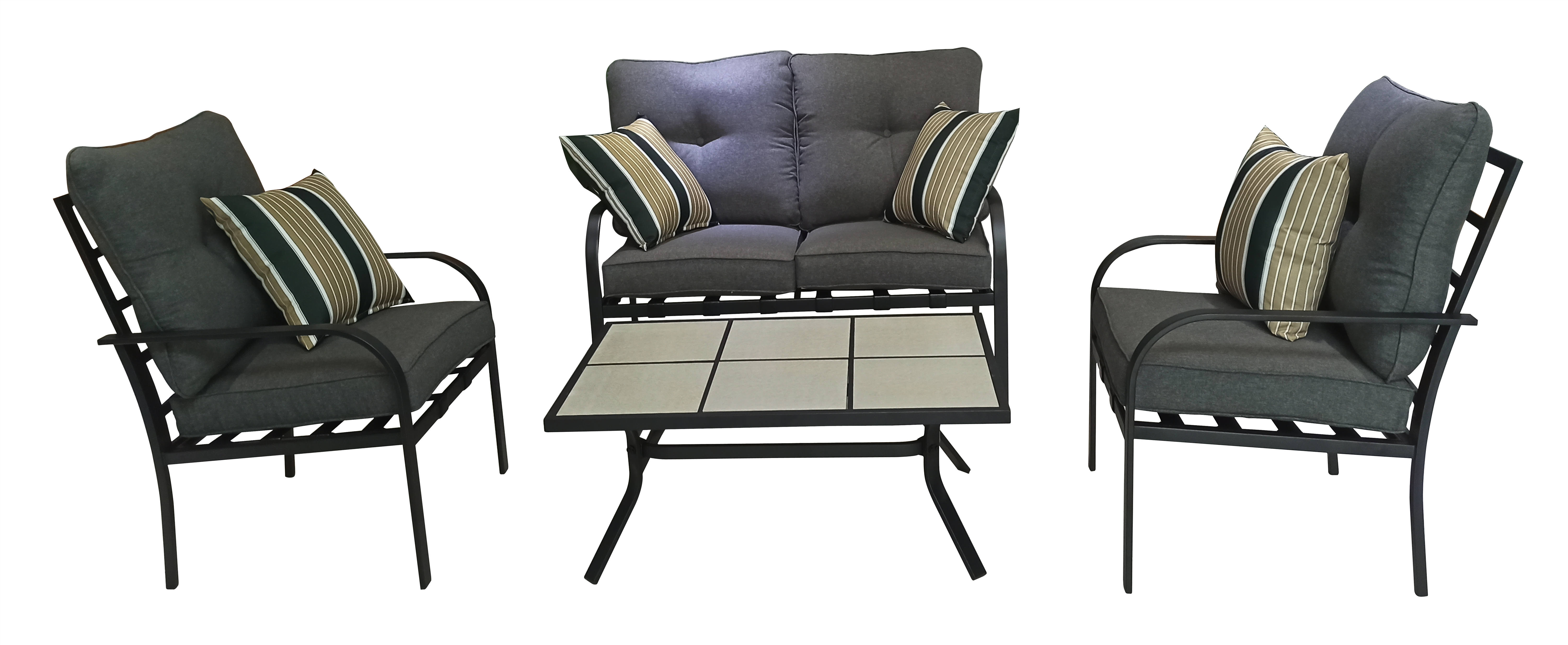 4PC cushioned casual set