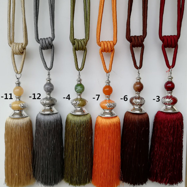 Tieback,tassel,