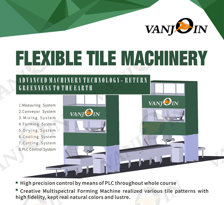 Vanjoin Flexible Tile Machinery