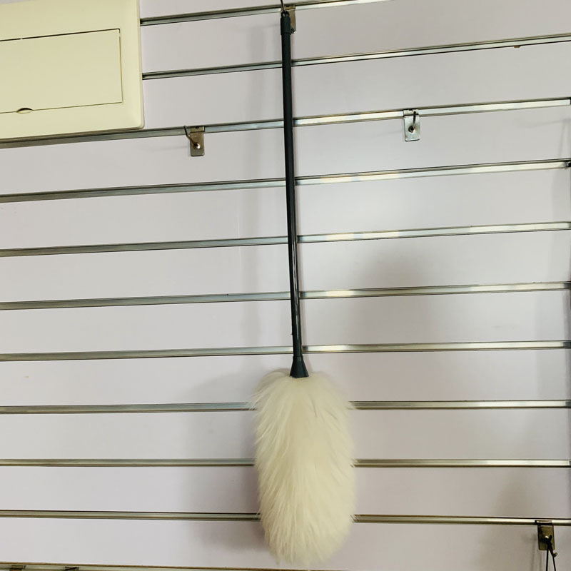 wool duster with long pp handle