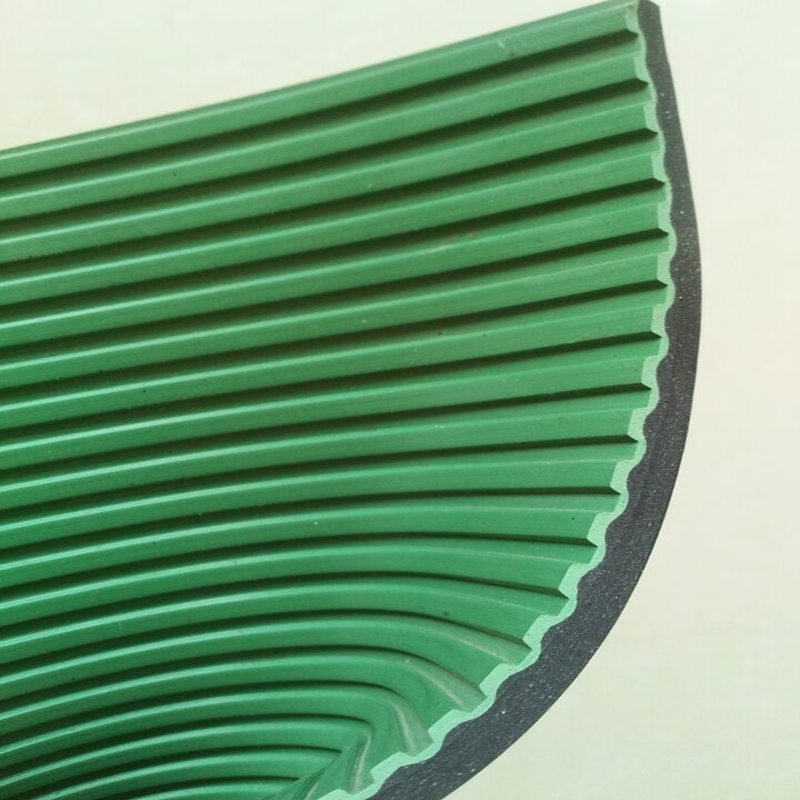 Flat Ribbed Rubber Sheet