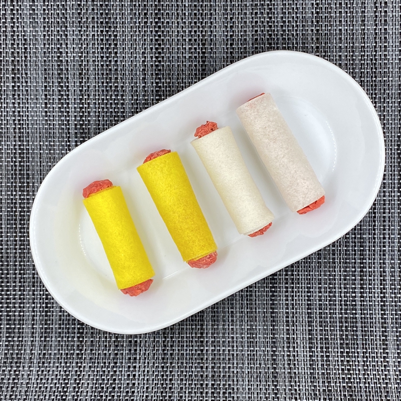 pet food pet snack dog chew hot dog