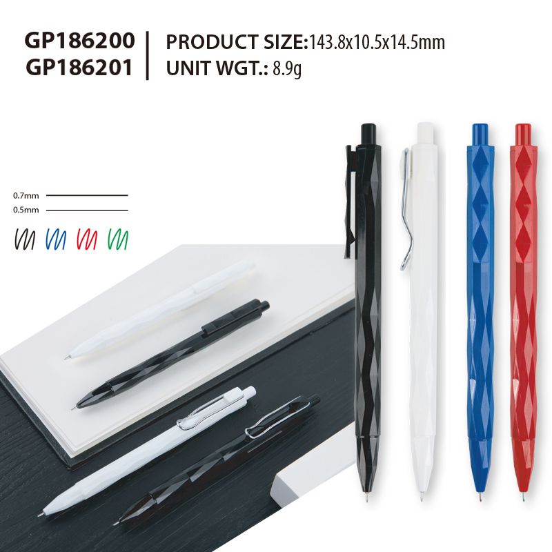 Retractable Gel Ink Pen