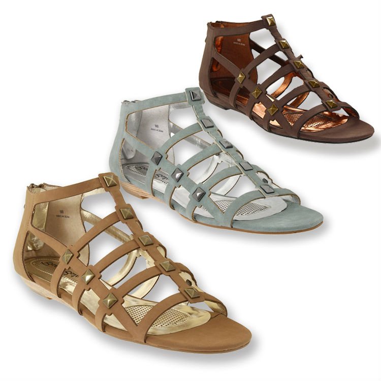 Classic design female stylish elegant Roman women fashion gladiator leather sandals