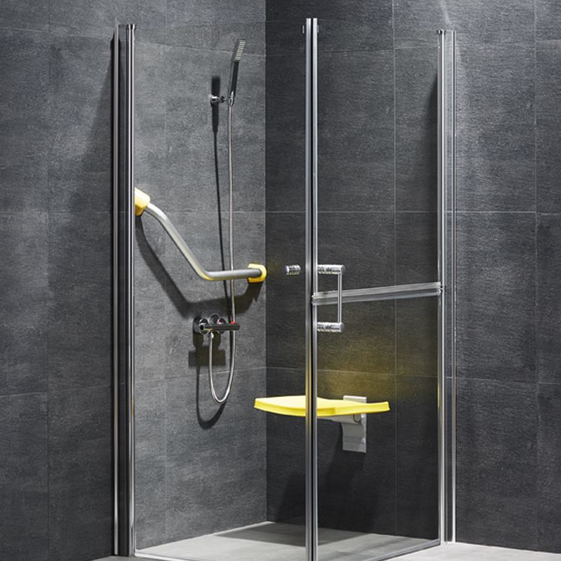 S-2805 split pivot shower enclosure