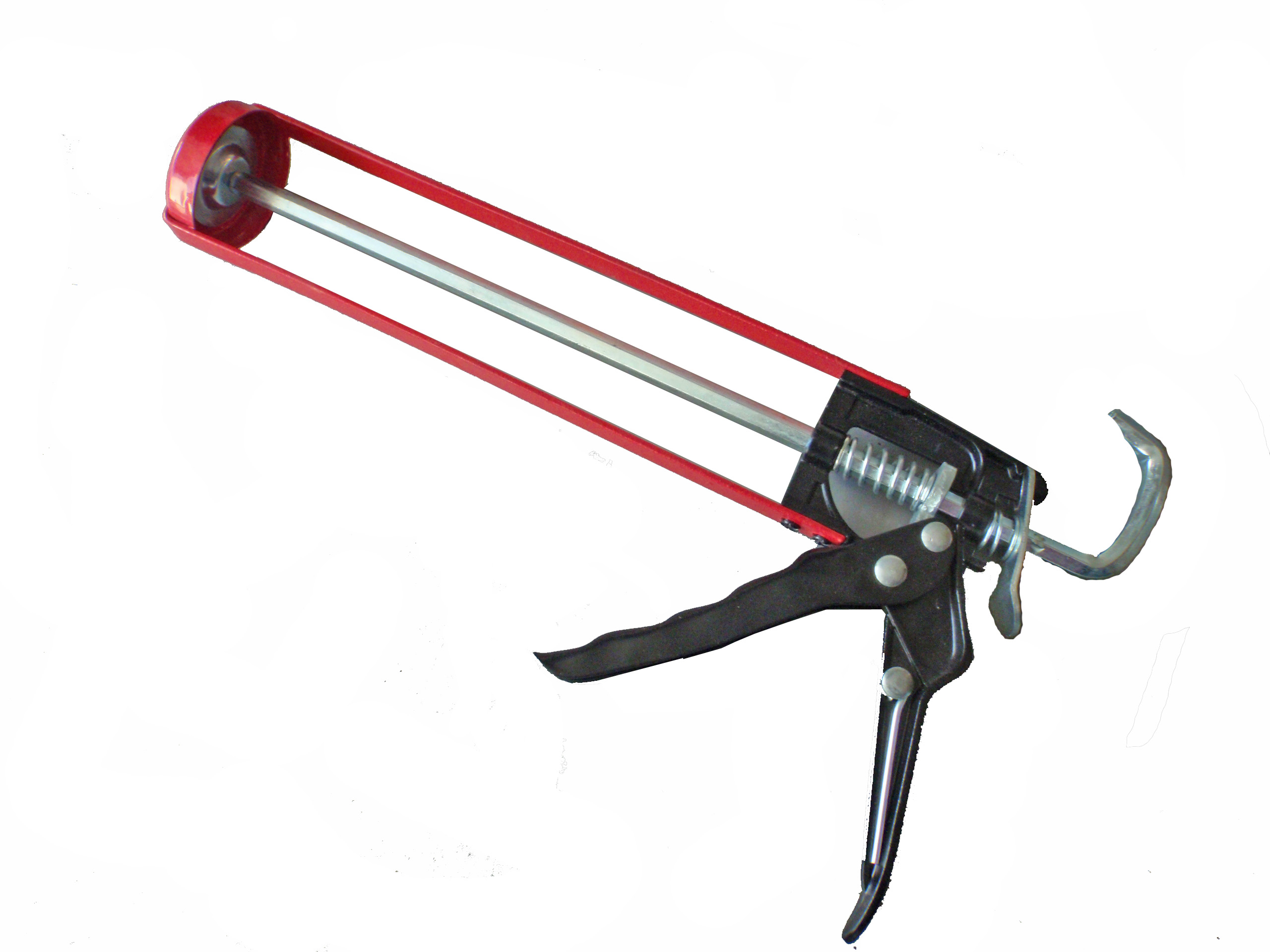 Strengthened skeleton caulking gun
