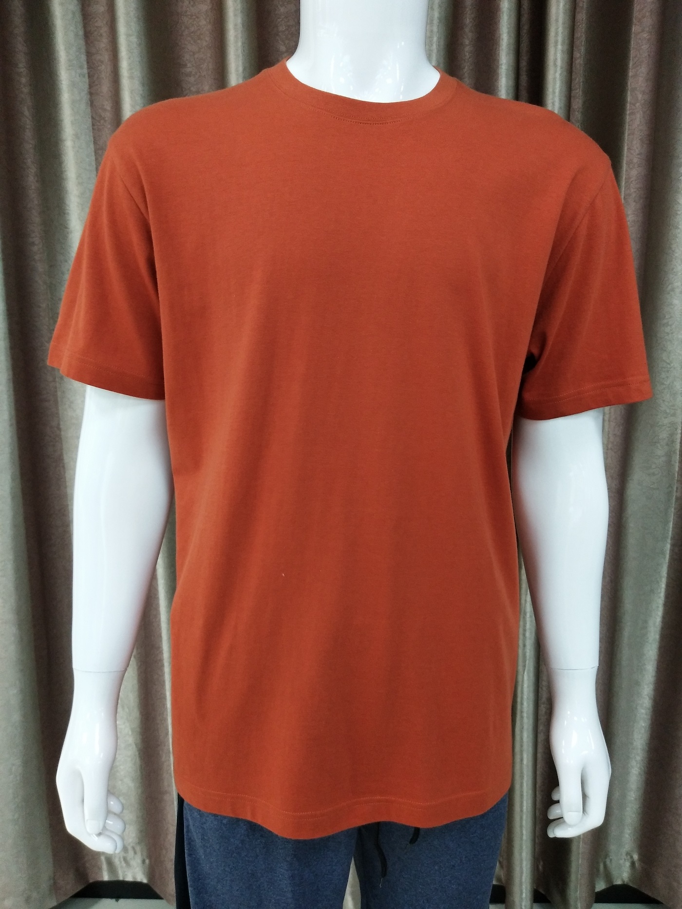 100% cotton solid color basic type T shirt