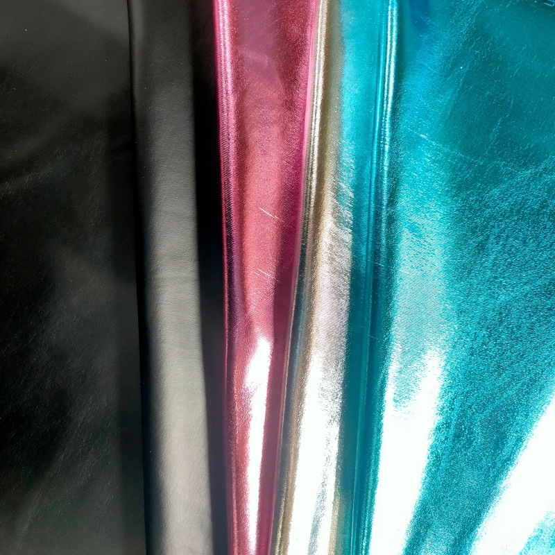 Polyester spandex foil