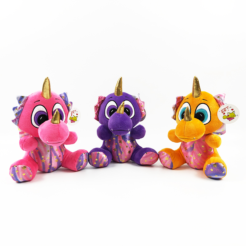 Plush dragon toy soft cute dragon baby toy plush stuffed shinny dragon toy