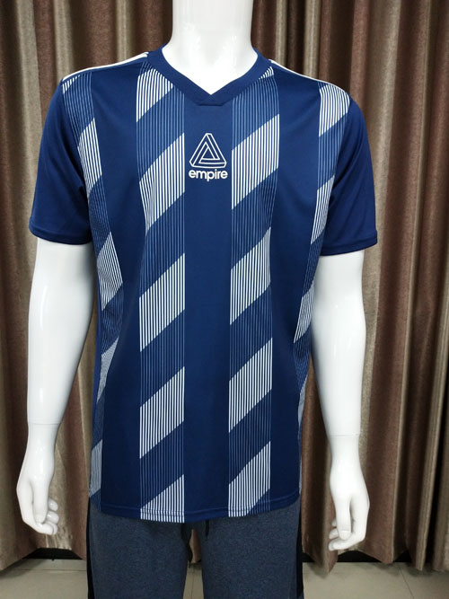 Stripes Print Short Sleeves T-Shirt