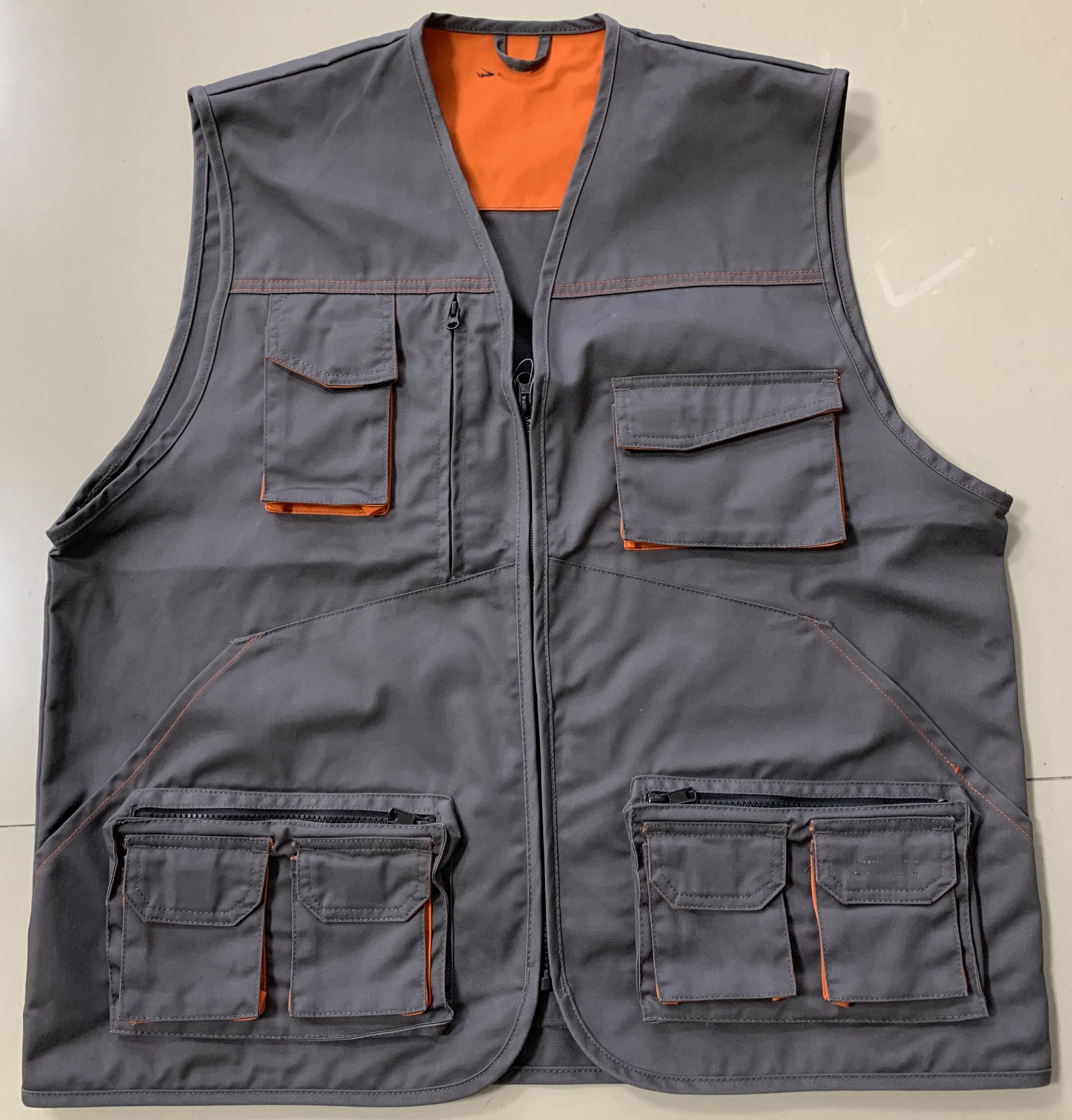 Factory direct men's workwear Vest high quality