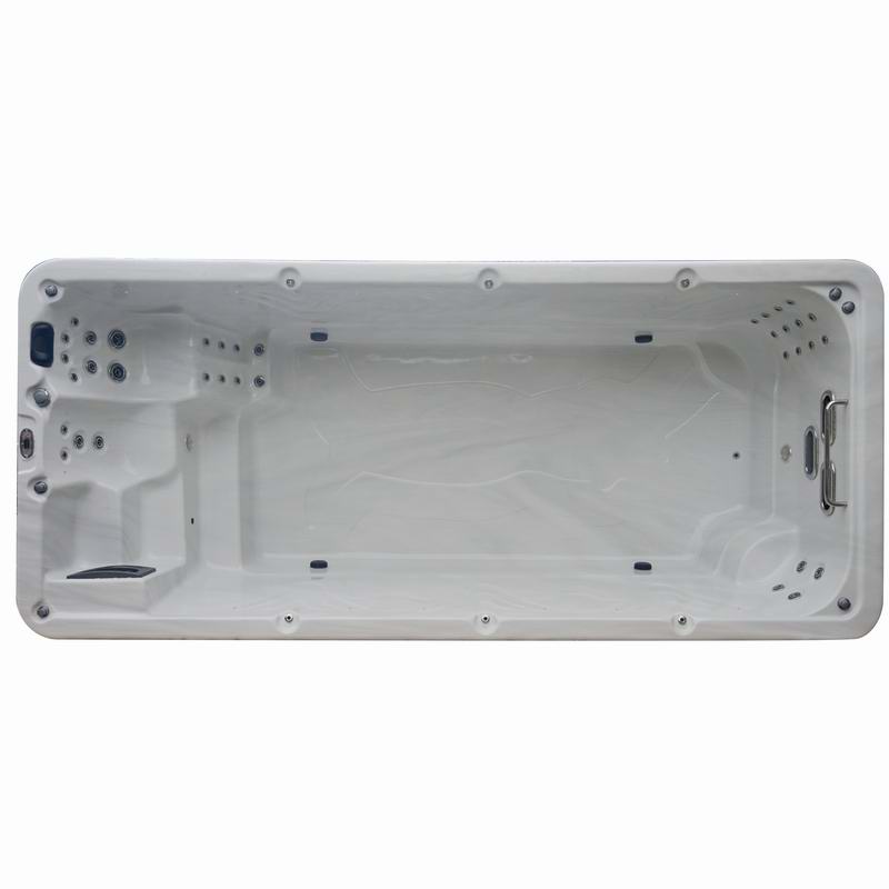 Outdoor massage bathtub