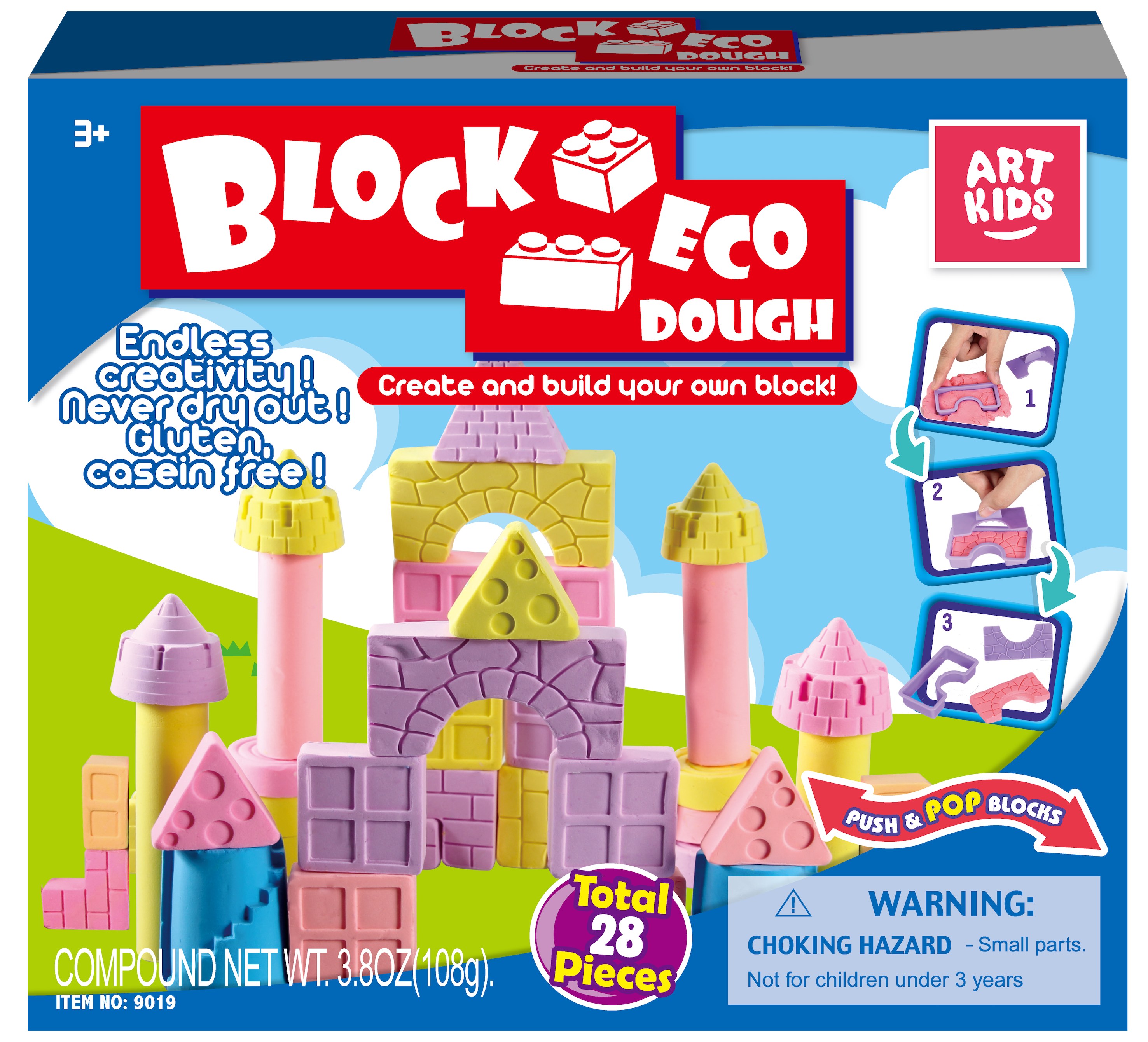 Play Dough Block Eco Dough
