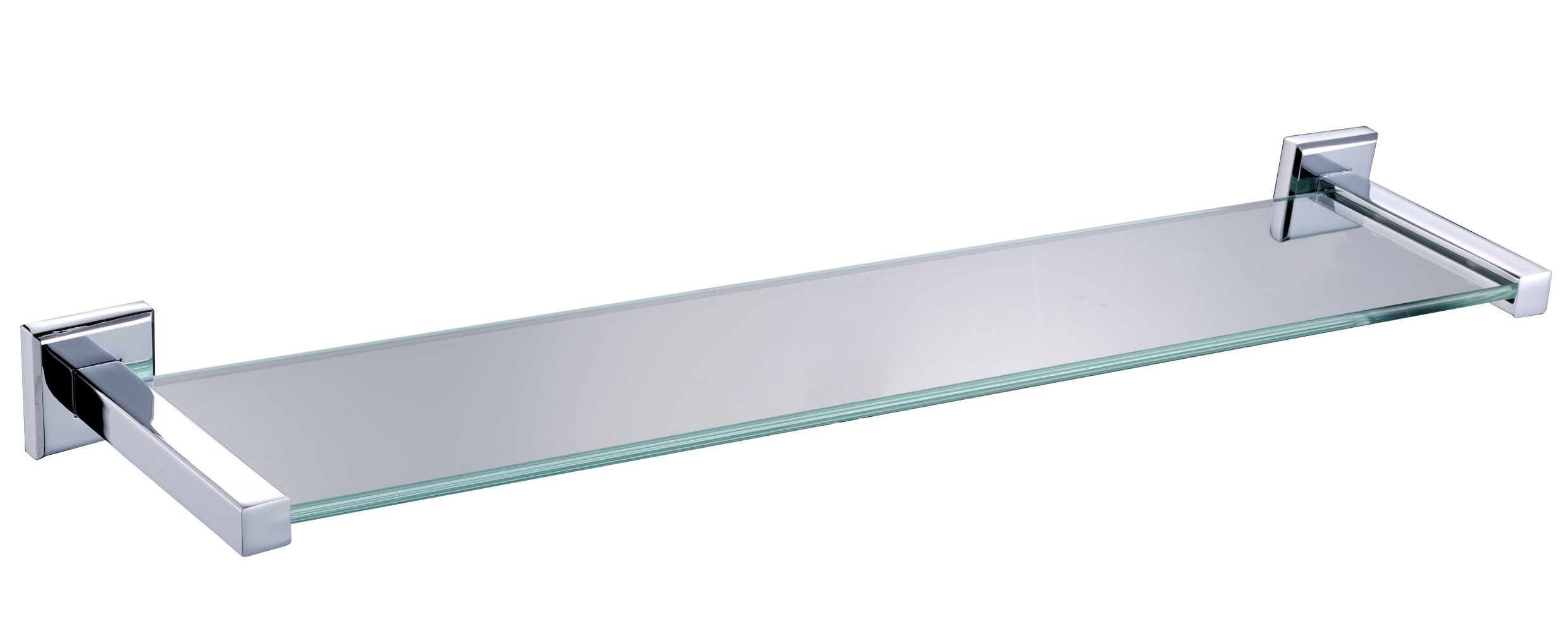 single glass shelf