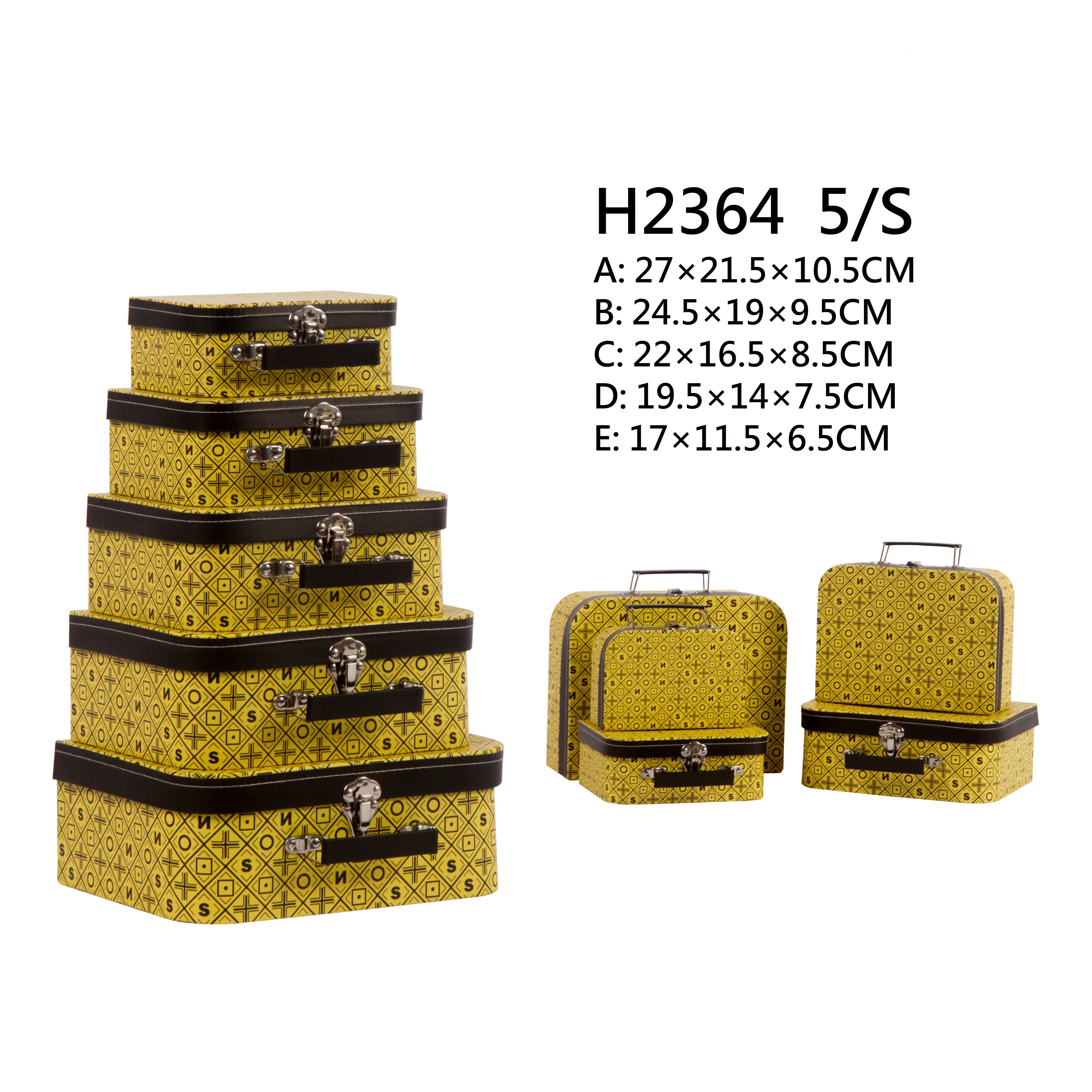 Suitcase Box Set Of 5