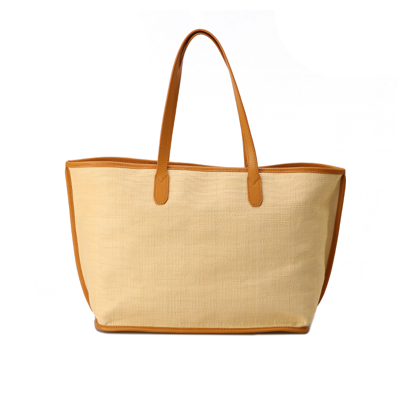 0000000001 woven leather shopping bag factory classic eco leather handbag&wallet SLG 2021 new design vintage fabric & color business & leisure
