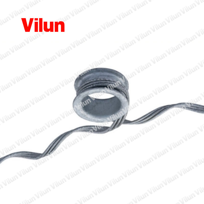 O-ring suspension clamp for ADSS fiber optic cables