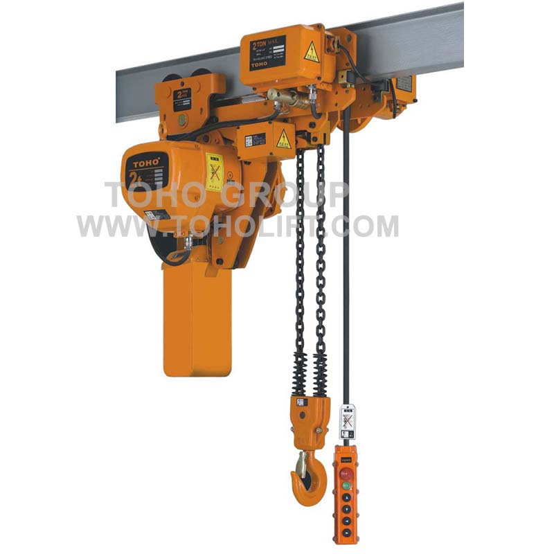 Electric Chain Block Electric Chain Block Electric Chain Block Hhb Electric Chain Hoist Low Headroom With Motor Trolley And Manual Trolley