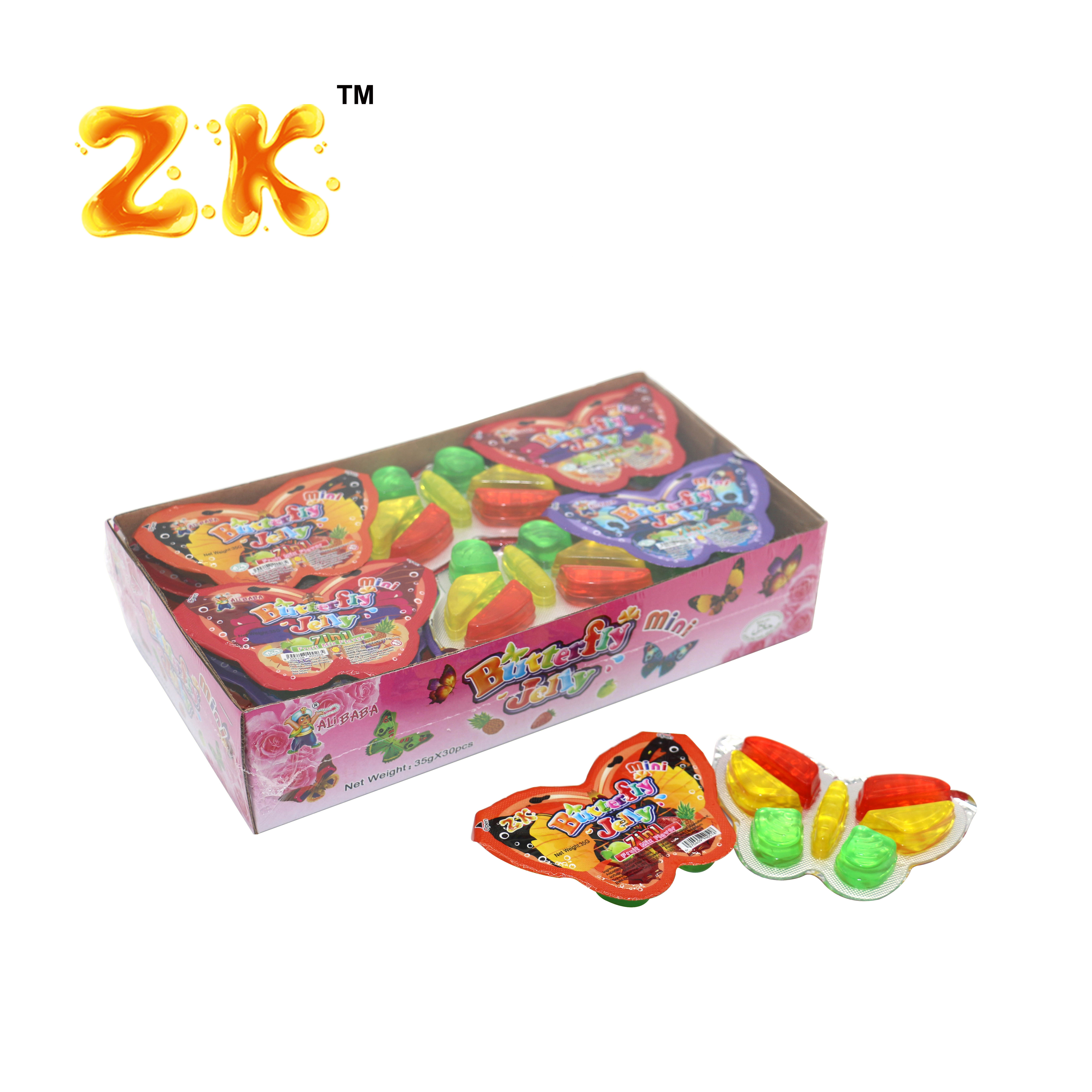 35g Mini Butterfly Jelly Cup