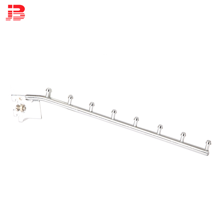 A column display hook sloped