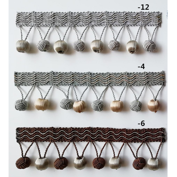 Beaded Fringe, Tieback