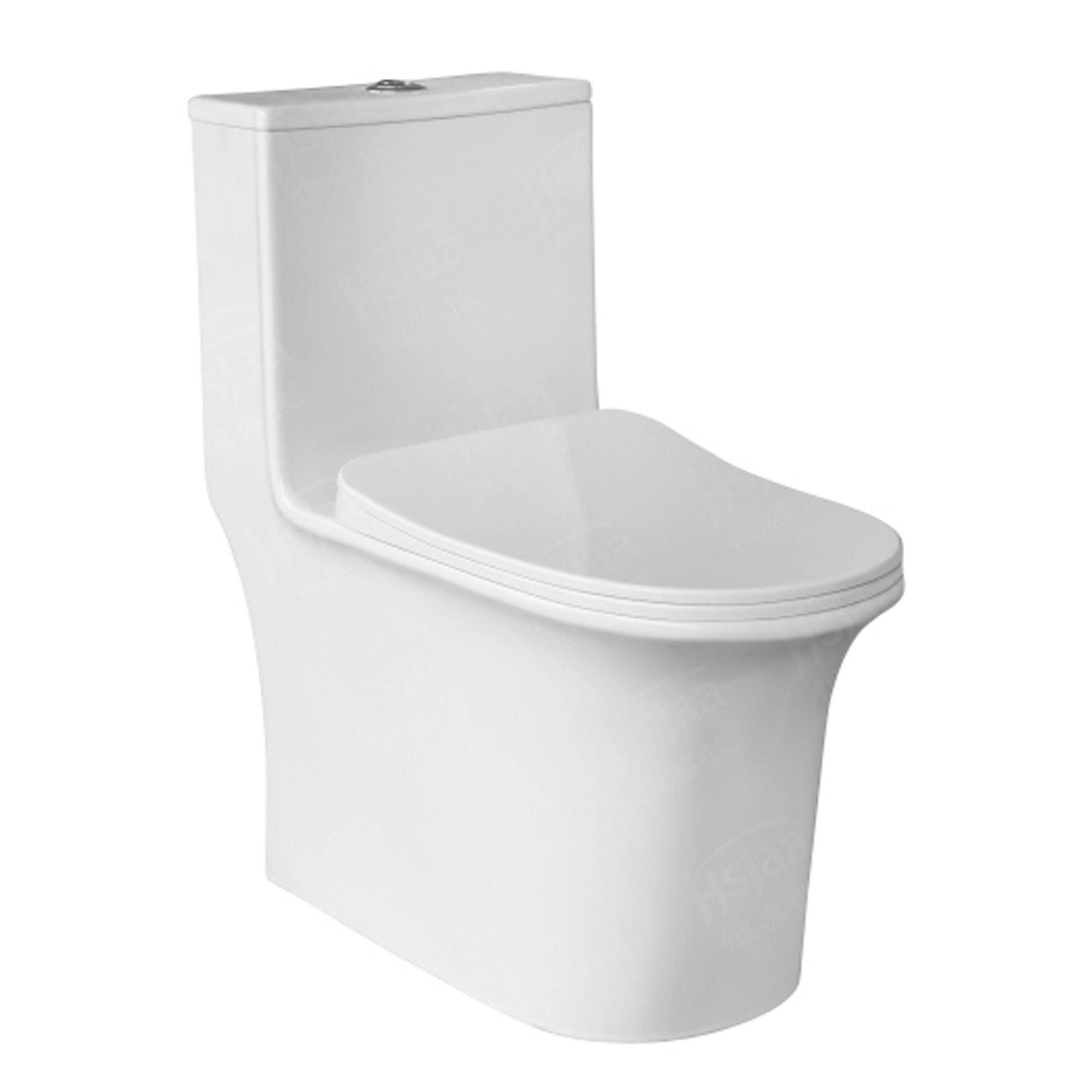 China supplier water saving square shape water closet toilet