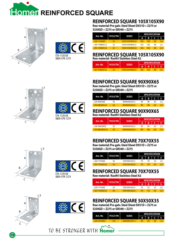 Reinforced Square