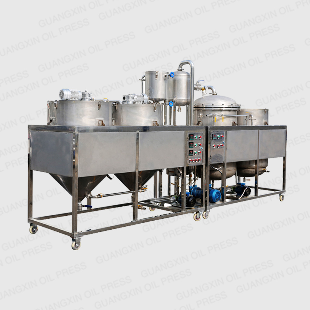 1-2TPD oil refinery for edible oil